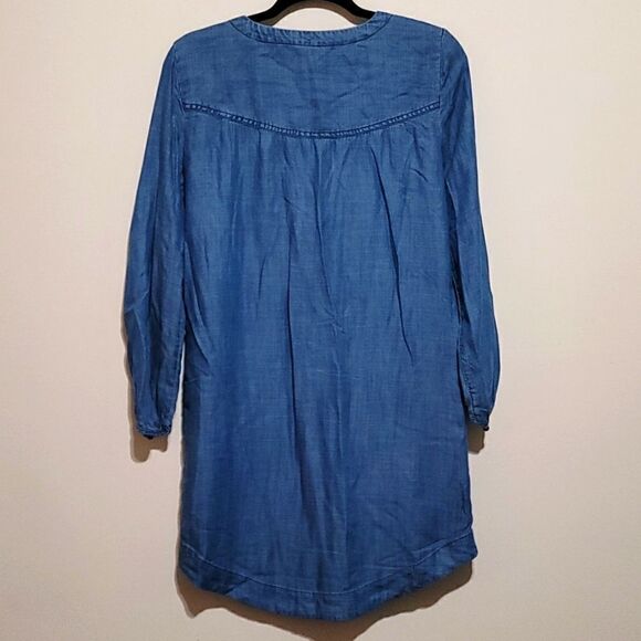 American Eagle Blue Jeans Tunic Dress Sz Small - Picture 8 of 9